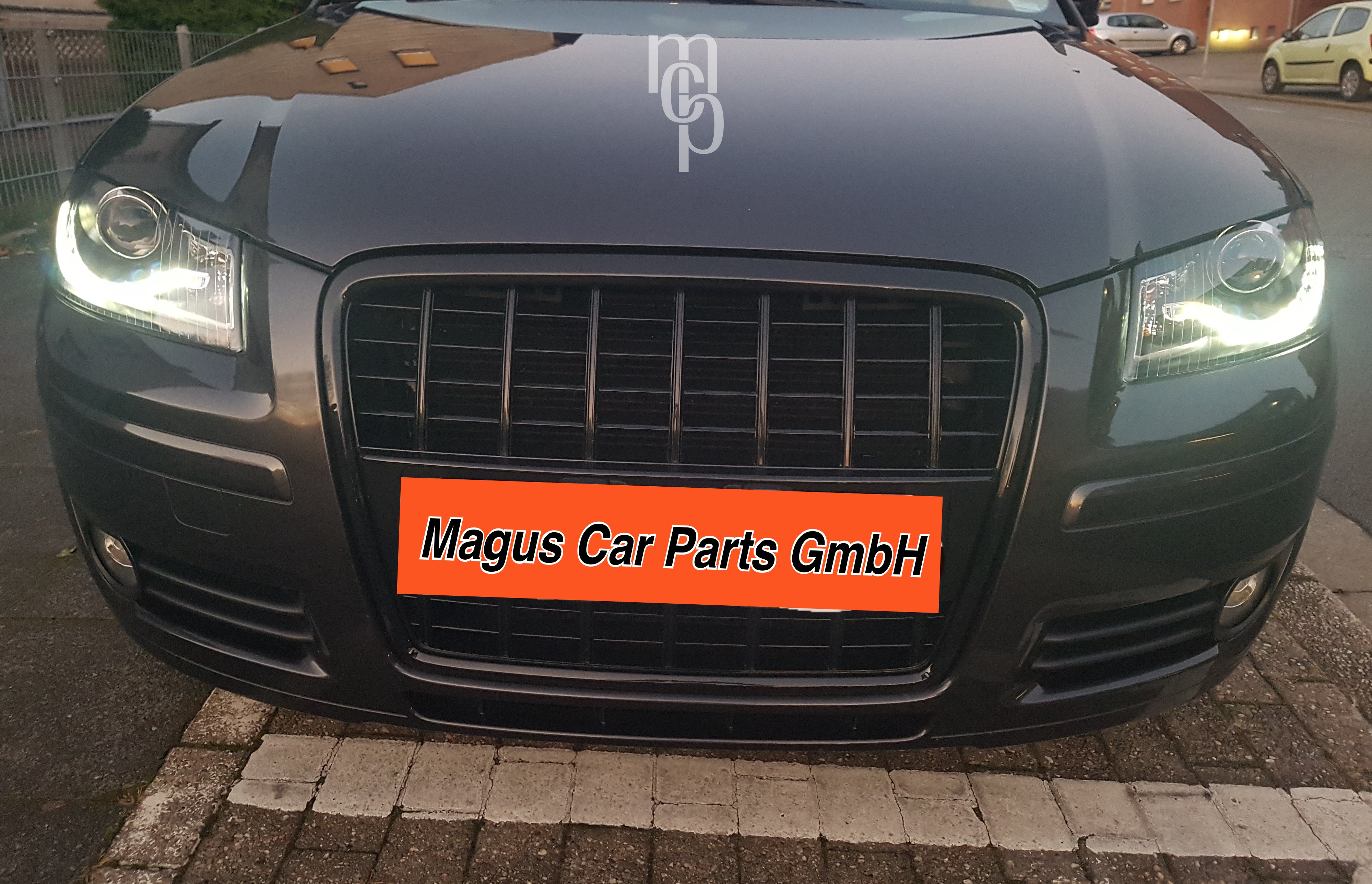 Headlights "LED-starline" Audi A3 8P/8PA black