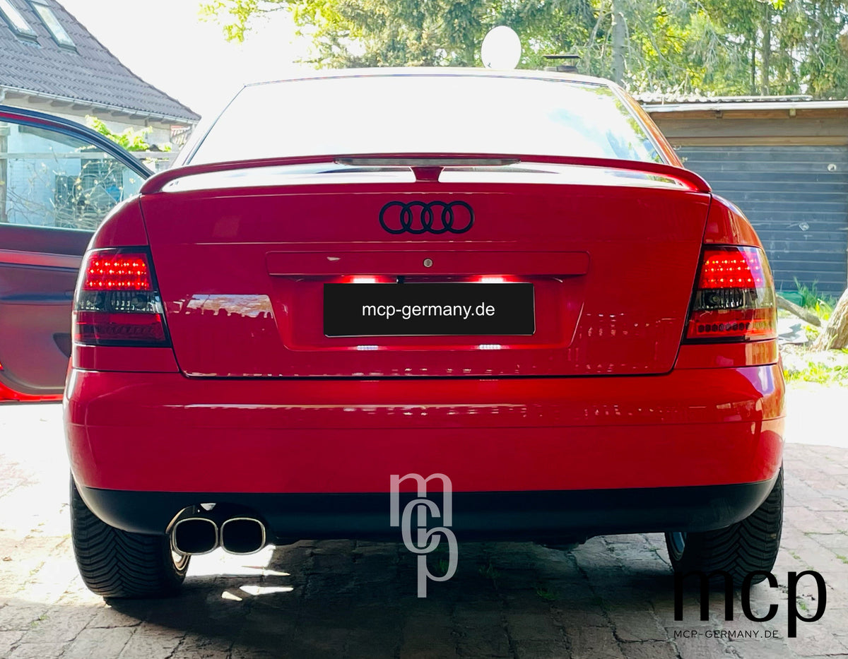 MCP 023017 LED-Rückleuchten am Audi A4 B5 – Einbaubeispiel