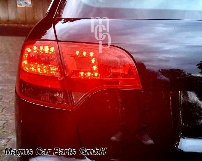 LED Rückleuchten Audi A4 B7 Avant 04-08 rot/smoke