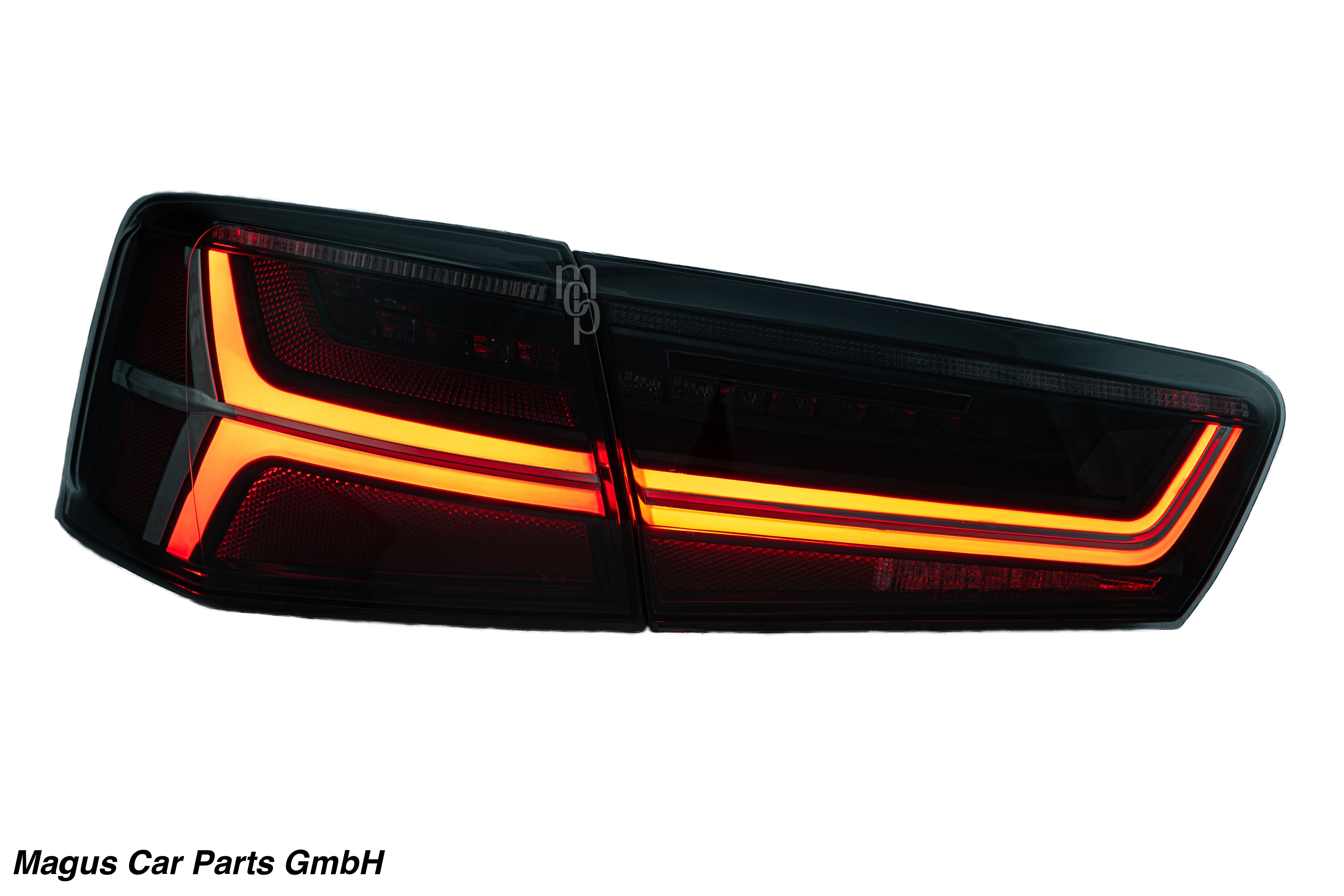 LED taillights for Audi A6 C7 sedan (04/11-10/14), smoked