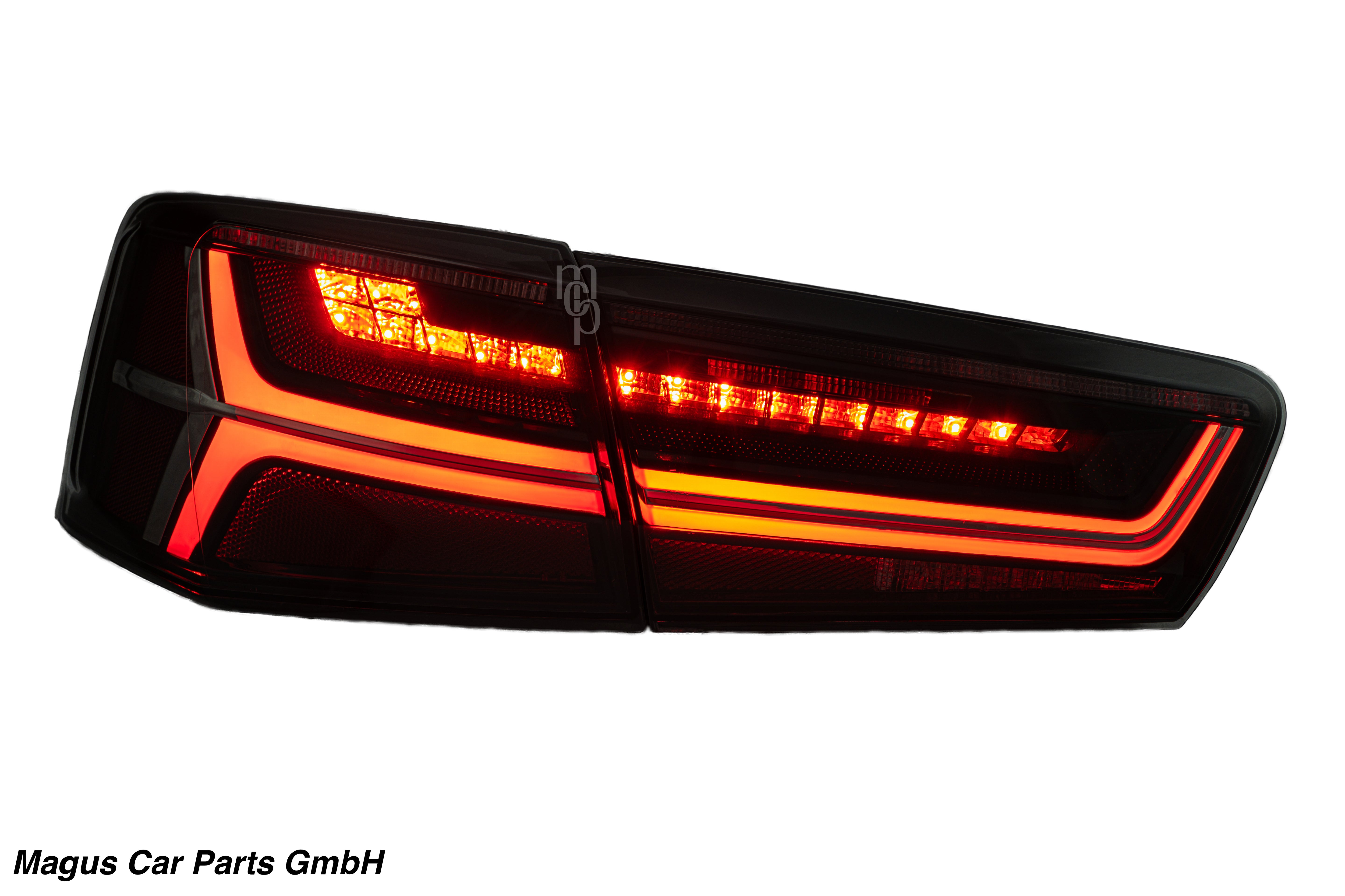 LED taillights for Audi A6 C7 sedan (04/11-10/14), smoked