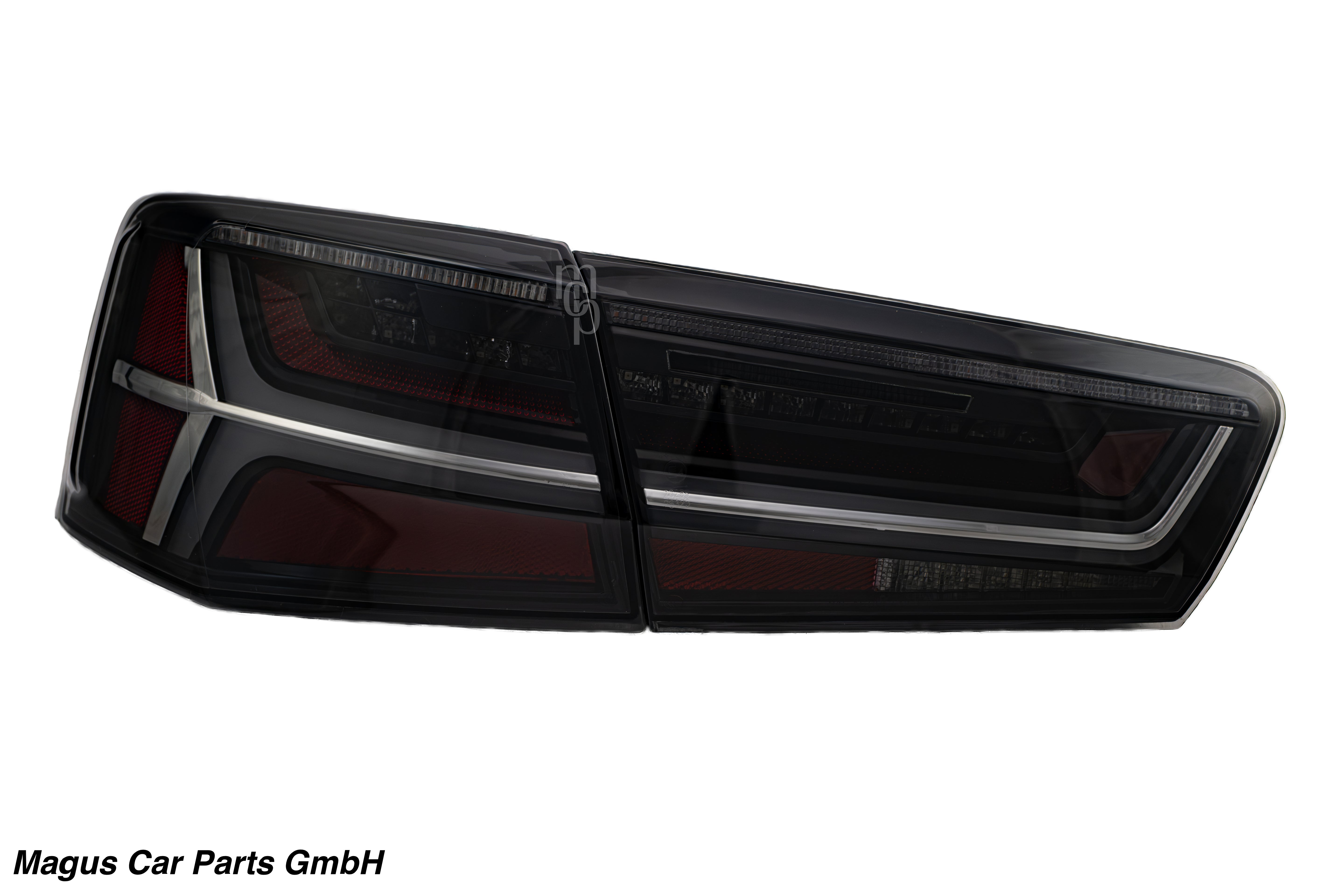LED taillights for Audi A6 C7 sedan (04/11-10/14), smoked