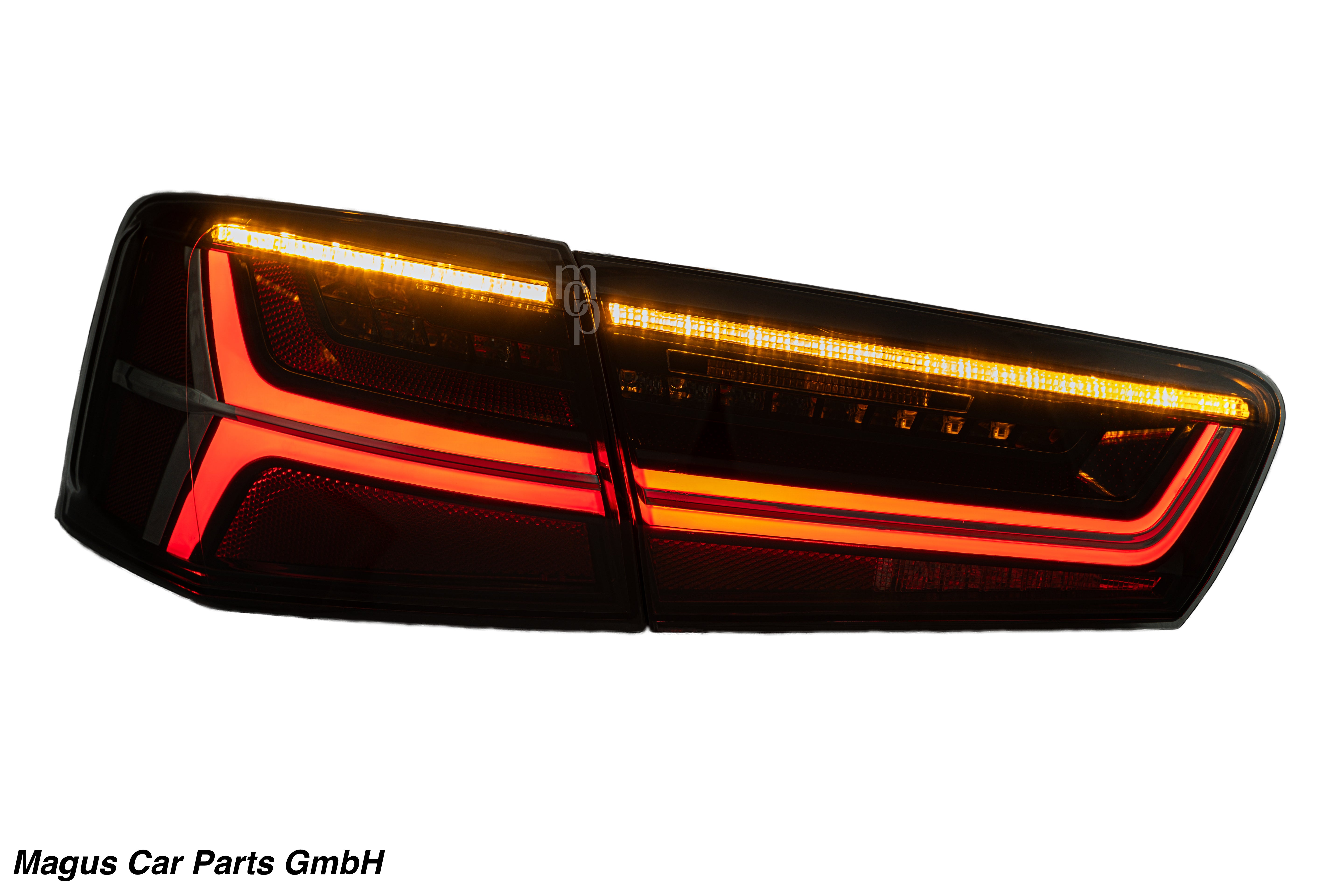 LED taillights for Audi A6 C7 sedan (04/11-10/14), smoked
