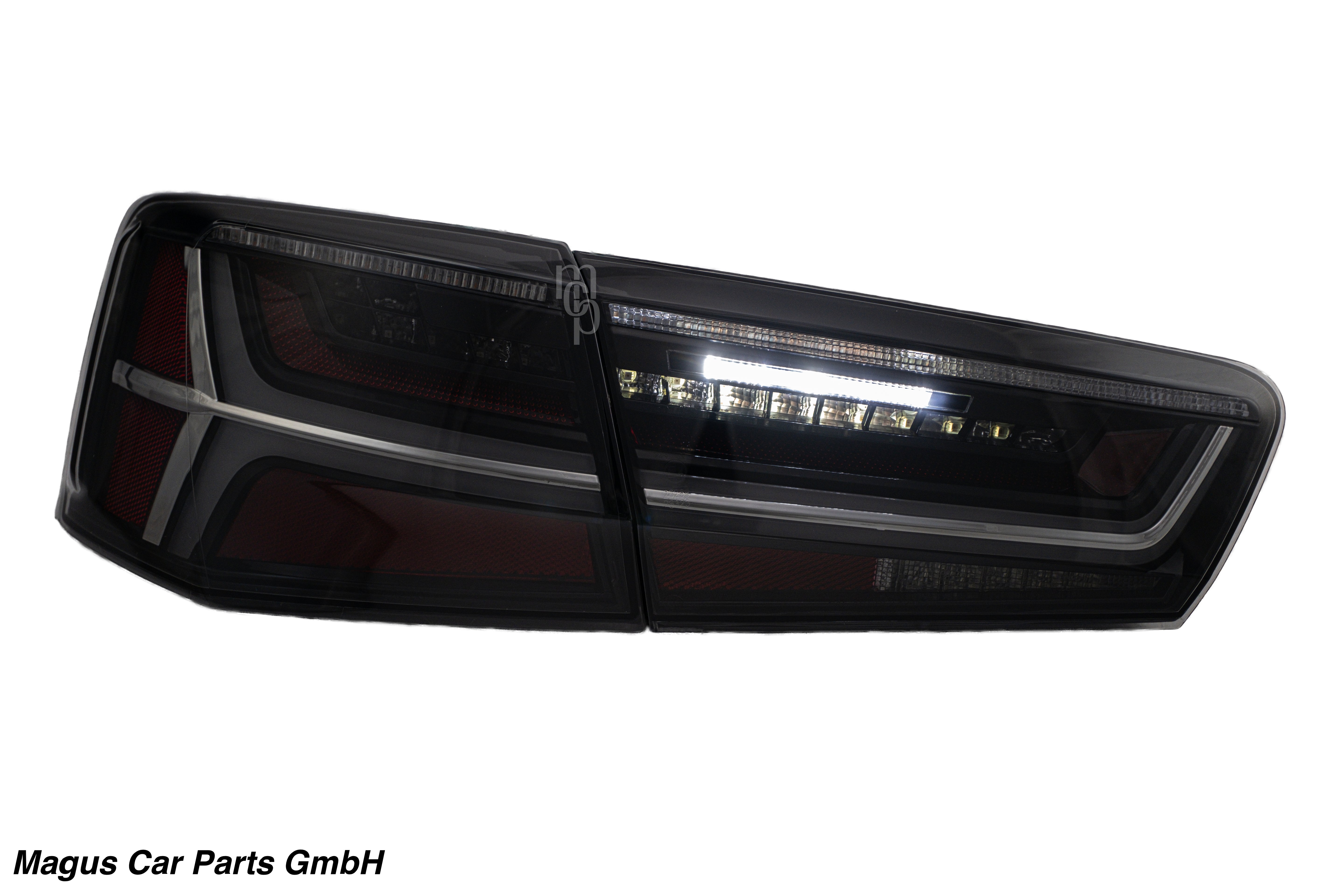 LED taillights for Audi A6 C7 sedan (04/11-10/14), smoked