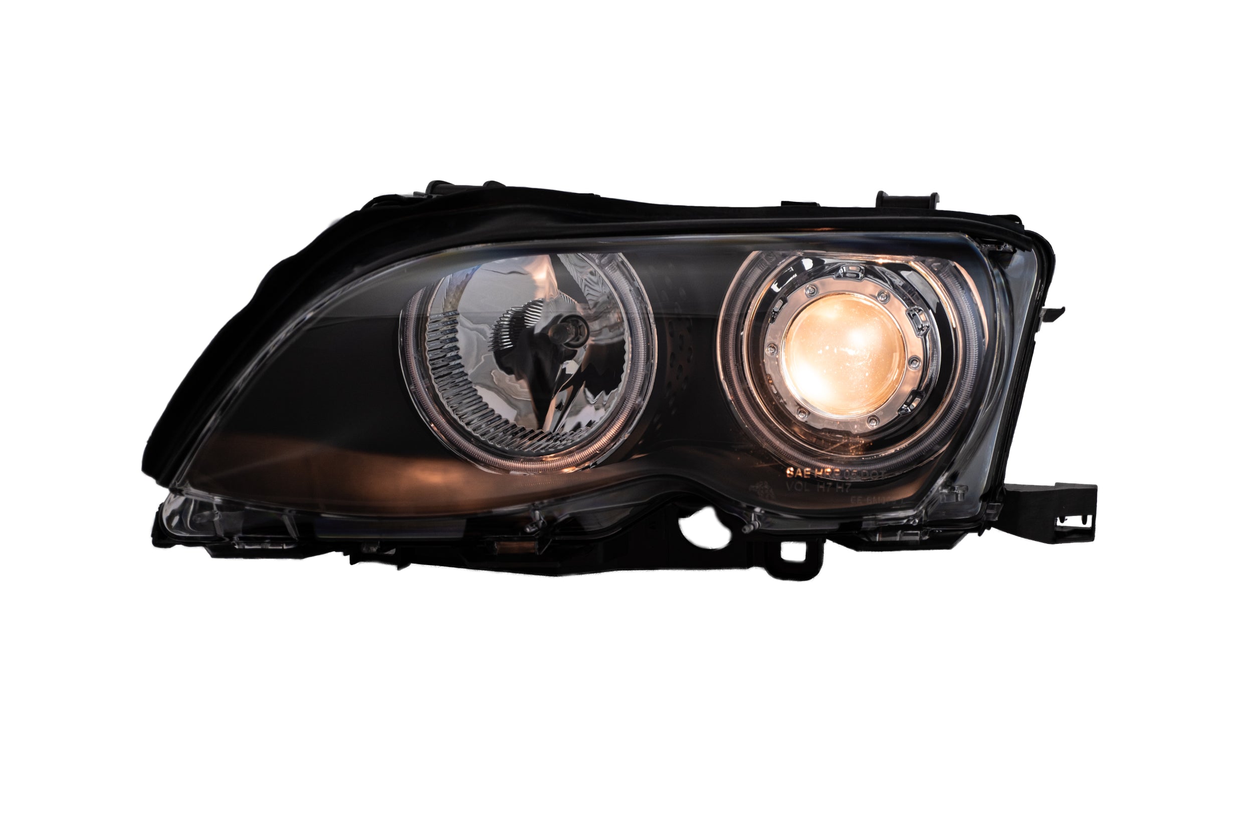 Scheinwerfer Set mit CCFL BMW 3er E46 Limo Touring (01-05) in schwarz
