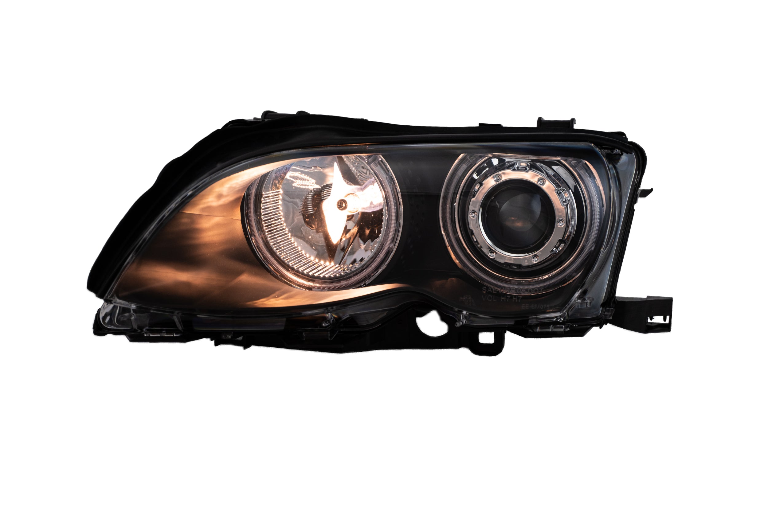 Scheinwerfer Set mit CCFL BMW 3er E46 Limo Touring (01-05) in schwarz