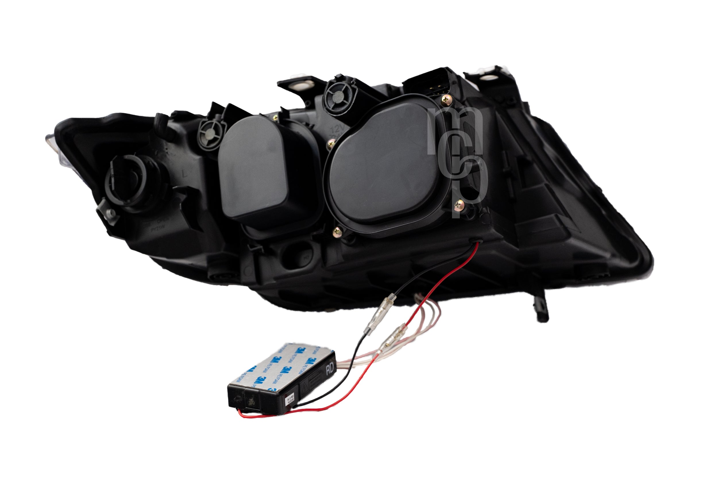 Scheinwerfer mit CCFL-Ringen BMW E90/E91 (05-08), schwarz