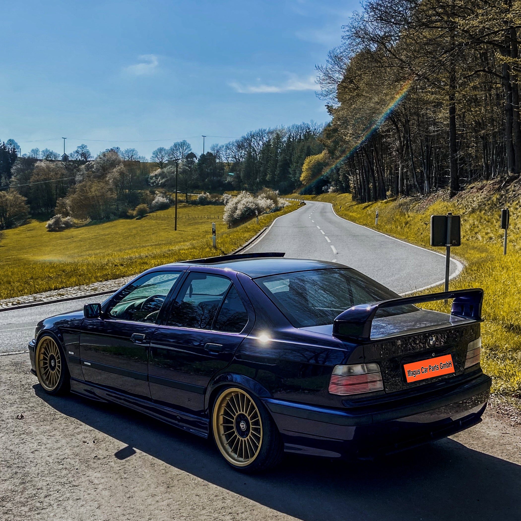 Rückleuchten Set für BMW 3er E36 Limousine, in weiss