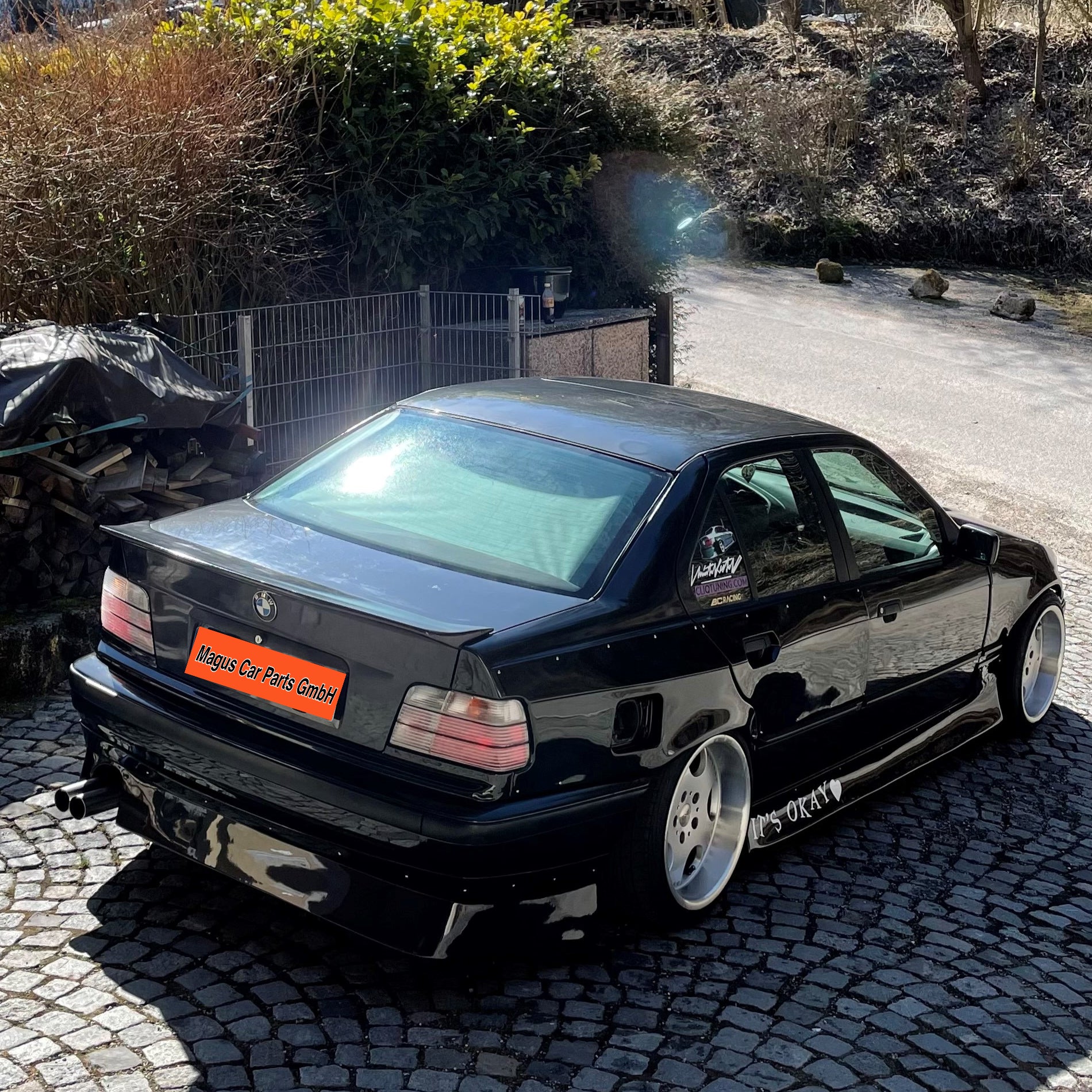 Rückleuchten Set für BMW 3er E36 Limousine, in weiss
