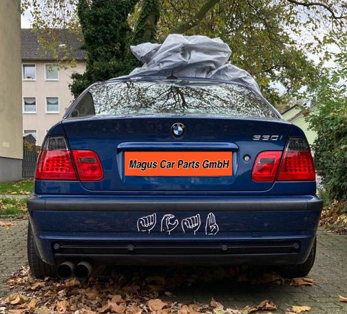 LED Rückleuchten BMW 3er E46 Limo (01-05) rot/smoke