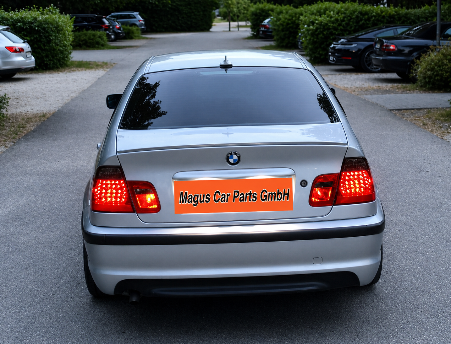 LED Rückleuchten BMW 3er E46 Limo (01-05) rot/smoke