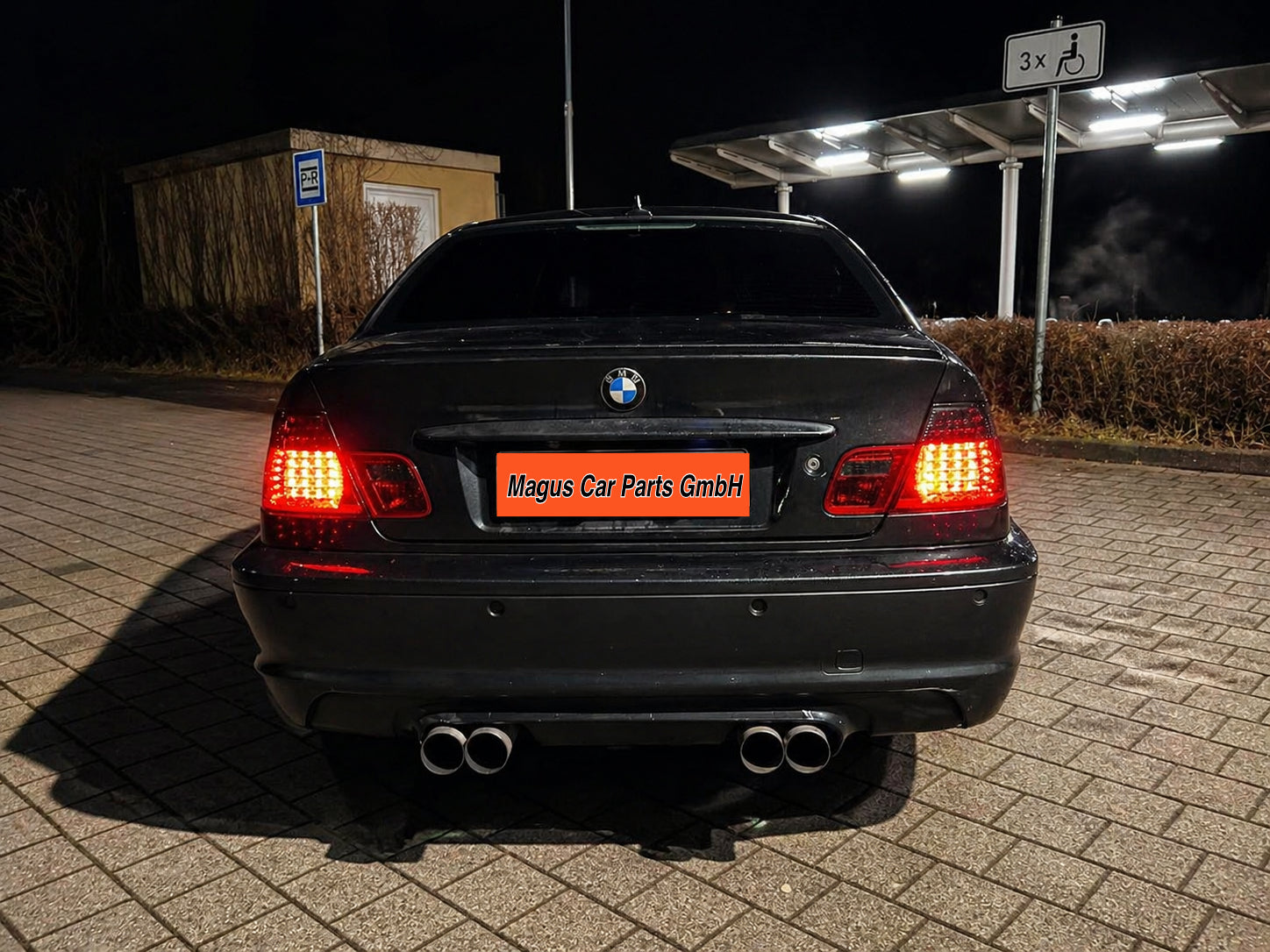 LED Rückleuchten BMW 3er E46 Coupe ab (03-06) rot/smoke