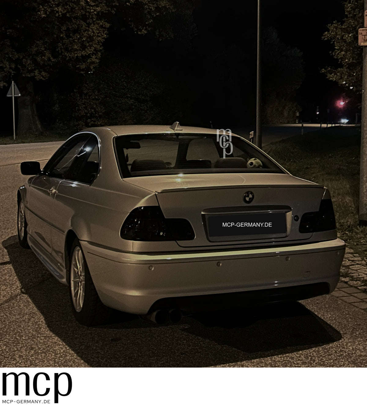 MCP 033159 – BMW 3er E46 Coupé LED Rückleuchten Smoke – Einbau Unbeleuchtet
