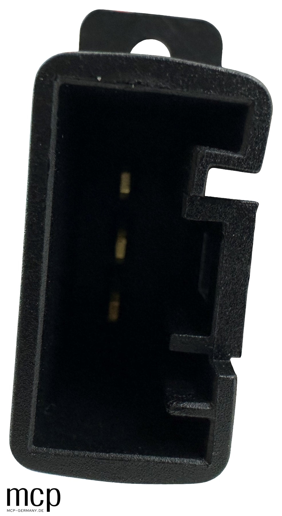 MCP 033168 – BMW 5er E61 Touring LED Rückleuchten Rot/Klar – Detailansicht des inneren Anschlusssteckers