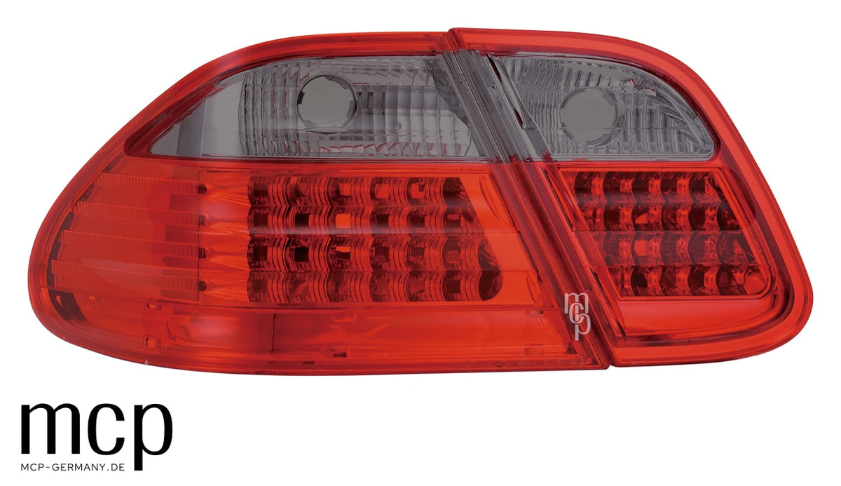 MCP 253082 – Mercedes-Benz CLK W208 LED Rückleuchten Rot/Smoke – Studiofront Andere Seite