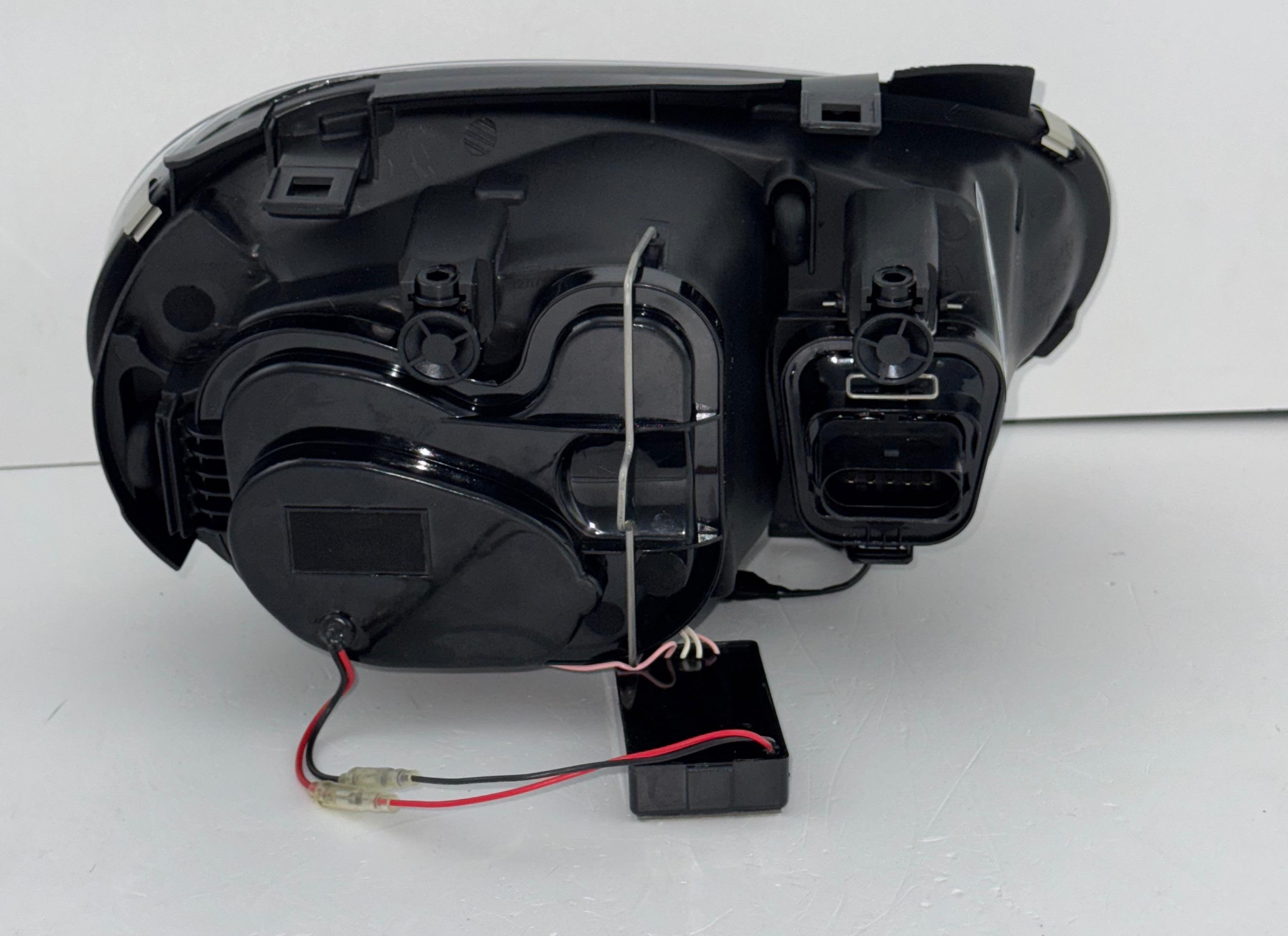 Scheinwerfer Set mit CCFL-Ringen für VW Golf 4 (IV) (98-03) schwarz