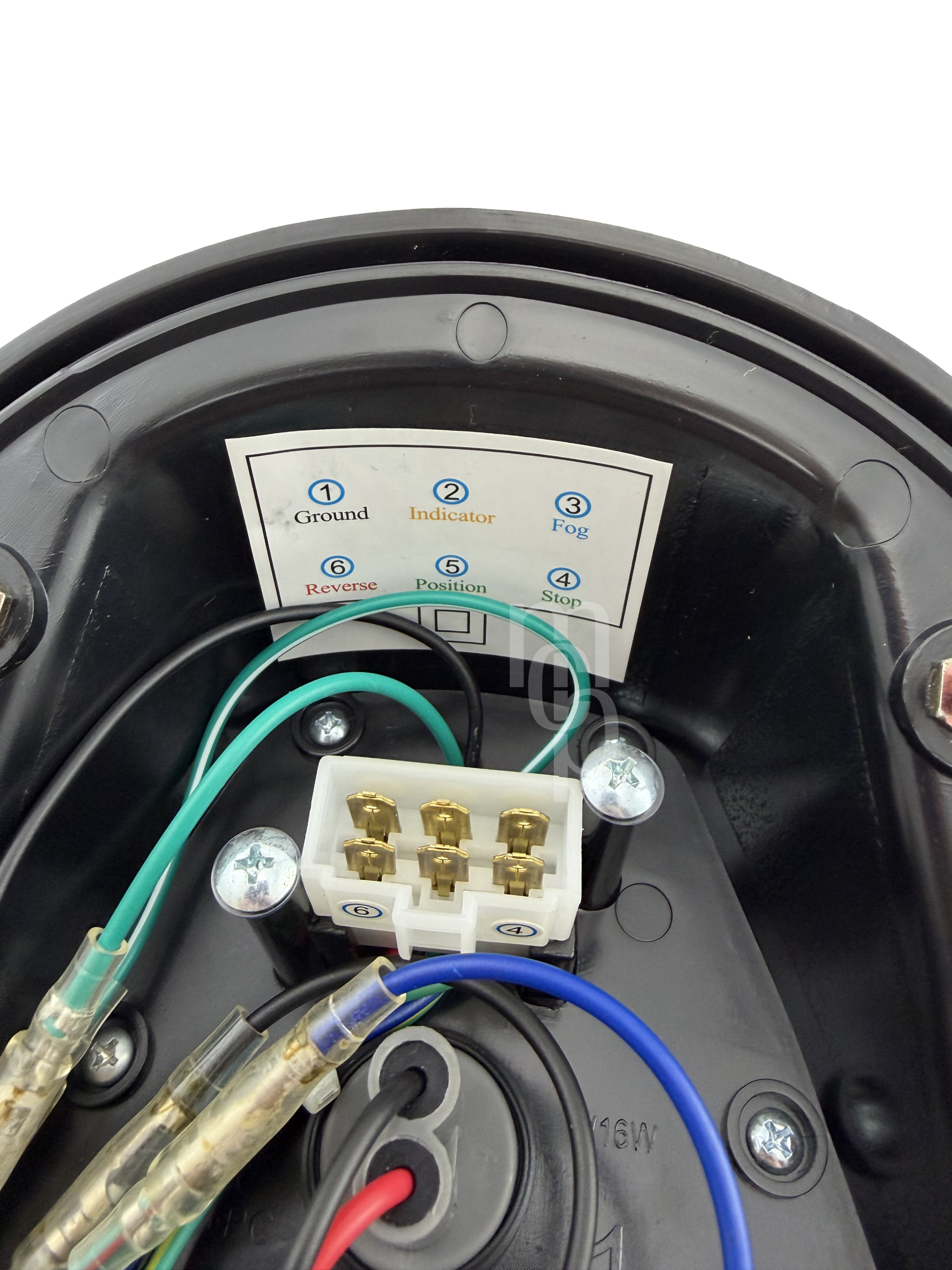 LED Rückleuchte für VW Käfer (73-85), rot/klar, 1 Stück