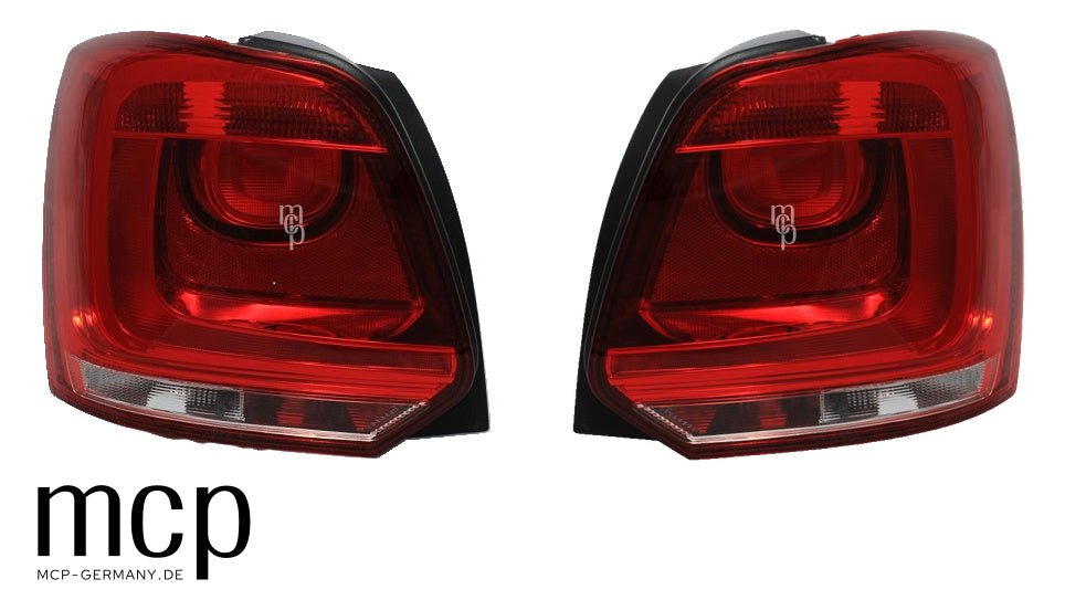 MCP 443168 – tatsächliche linke und rechte Lichtgehäuse für VW Polo 6R; ohne Lampenträger und Leuchtmittel