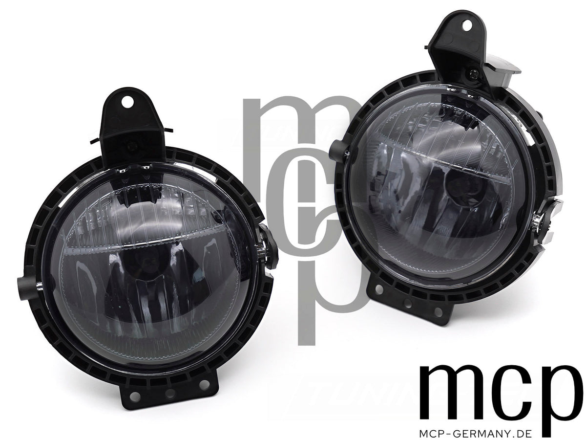 Nebelscheinwerfer Set mit Tagfahrlicht für Mini Cooper R55 / R56 / R57 / R58 / R59 in Smoke