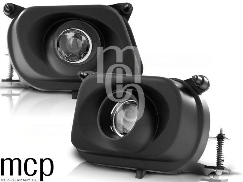 Projektor Nebelscheinwerfer Set für Mercedes W210 (1995 bis 05/1999) in Schwarz