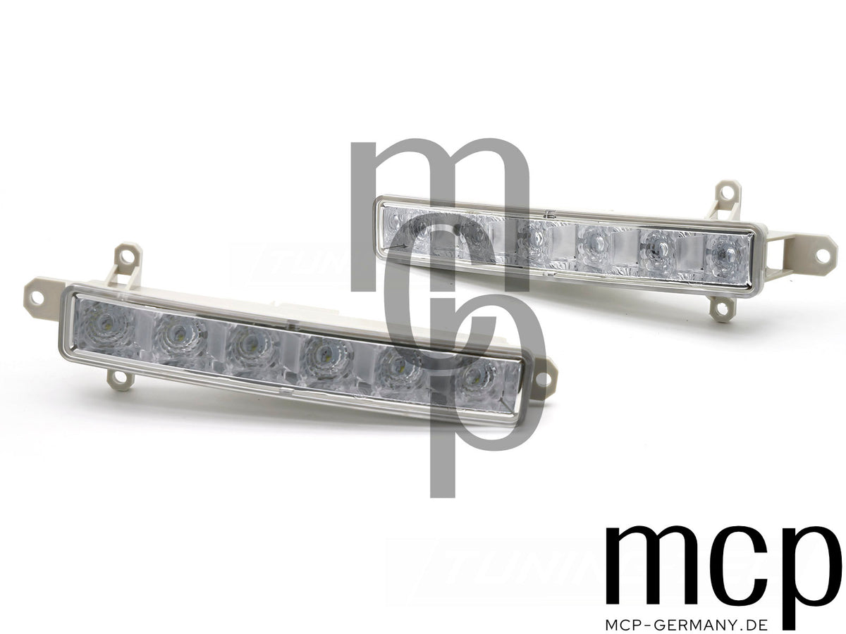 LED Tagfahrlicht Set für Peugeot 107 / 108 / 308 / Partner in Klar