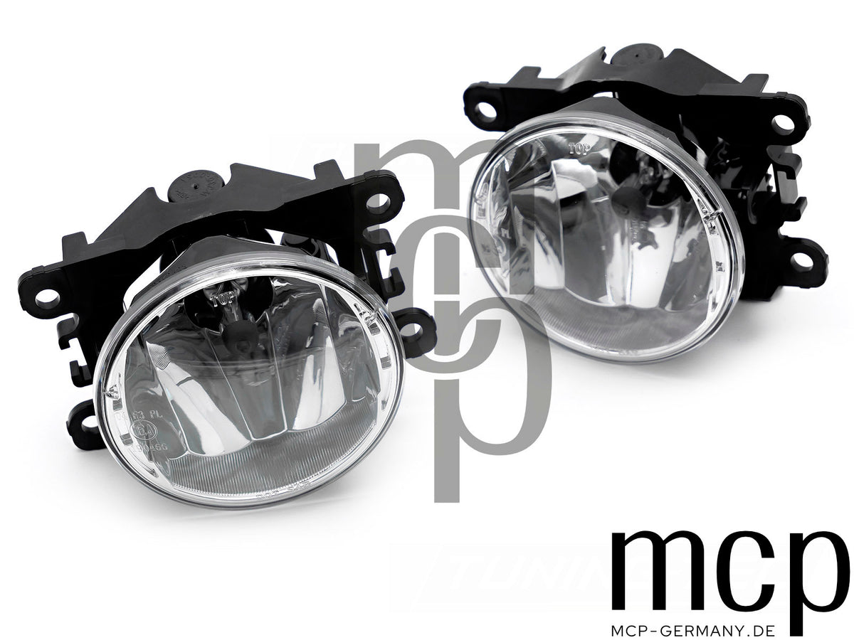 Nebelscheinwerfer Set für Renault Clio / Captur / Kangoo / Fluence / Megane / Trafic Dacia Logan / Sandero in Klar