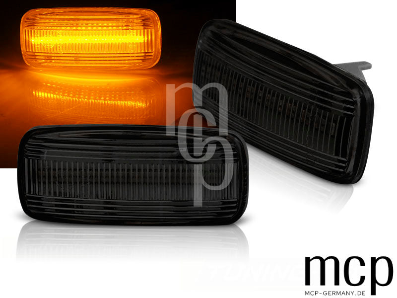 LED Seitenblinker Set für Audi A3 / A4 / A6 / TT in Smoke