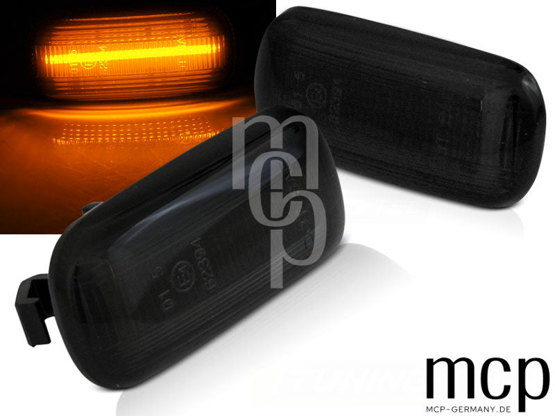 LED Seitenblinker Set für Audi A4 B6/ B7/ A3 in Smoke