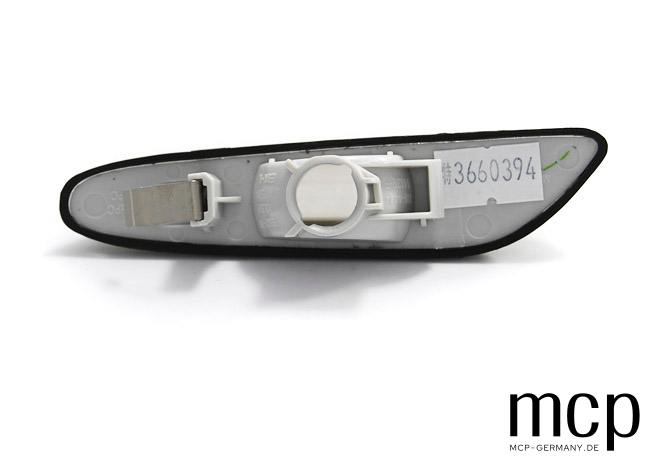 Seitenblinker Set für BMW 1er E81 82 87 88 / E90 91 92 93 / X1 in Smoke – Rückansicht