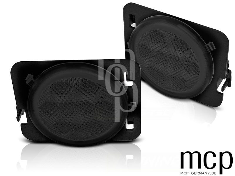 LED Seitenblinker Set für Jeep Wrangler JK in Smoke