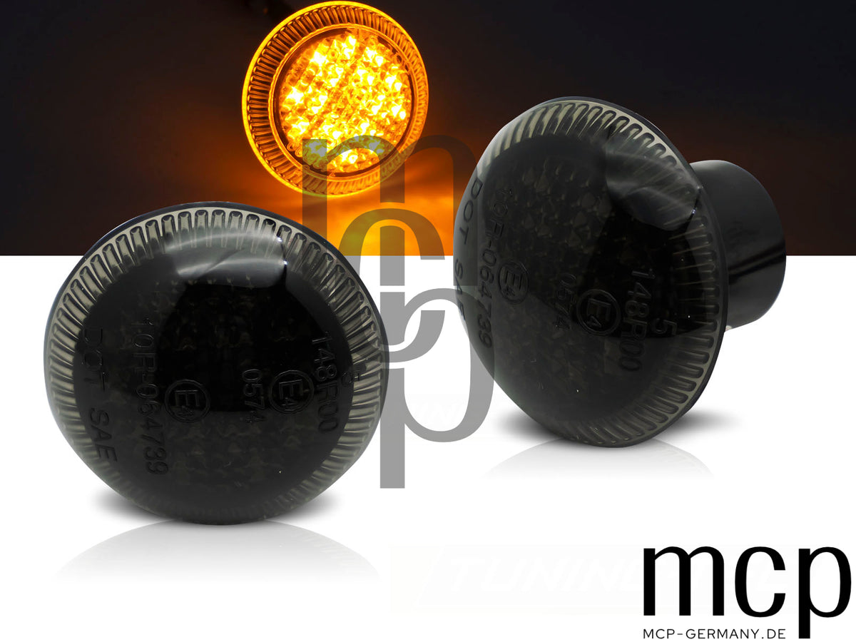 LED Seitenblinker Set für Ford Tourneo Connect in Smoke