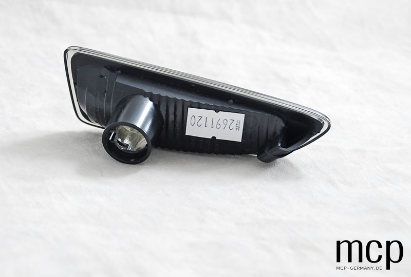 Seitenblinker Set für Opel Astra J (2010 bis 2015) in Smoke – Rückansicht