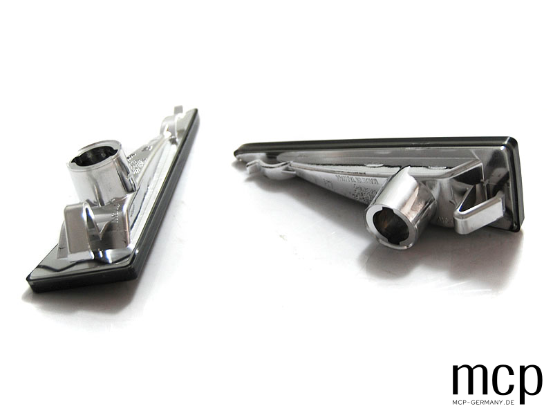 Seitenblinker Set für Renault Megane (11/2002 bis 12/2005) in Smoke – Rückansicht