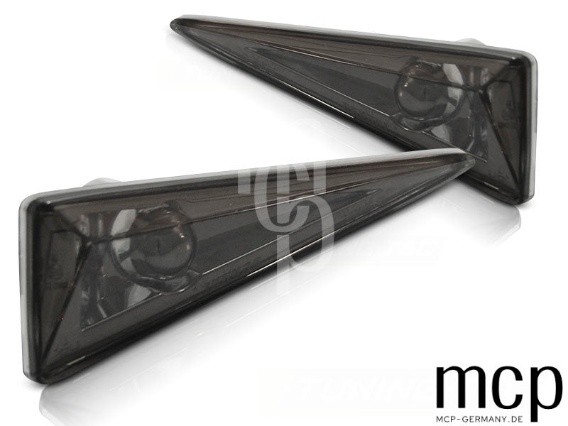 Seitenblinker Set für Renault Megane in Smoke