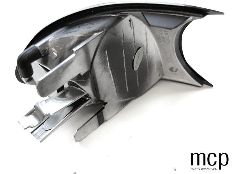Frontblinker Set für BMW 3er E46 Coupé (04/1999 bis 08/2001) in Schwarz – Rückansicht