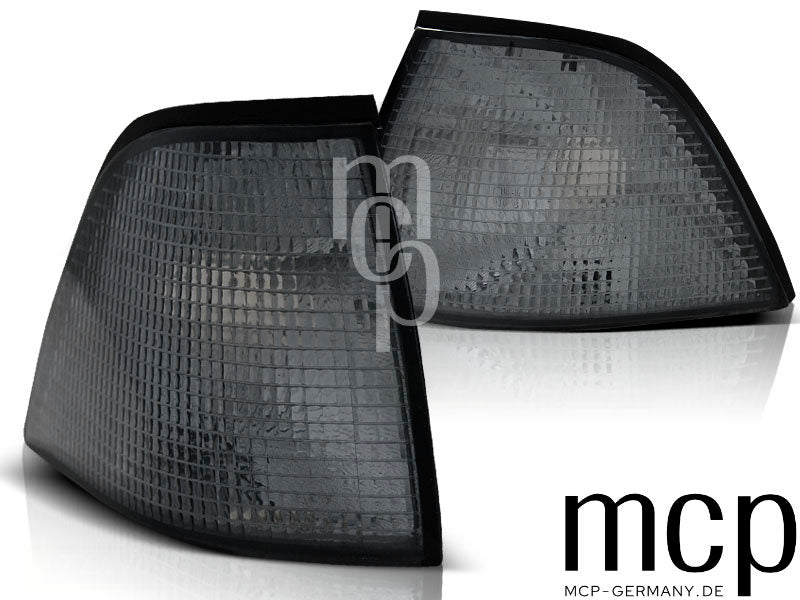 Frontblinker Set für BMW 3er E36 Coupé (12/1990 bis 09/1999) in Smoke