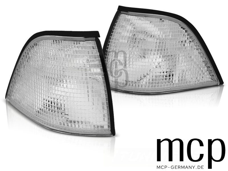 Frontblinker Set für BMW 3er E36 Coupé (12/1990 bis 09/1999) in Weiß