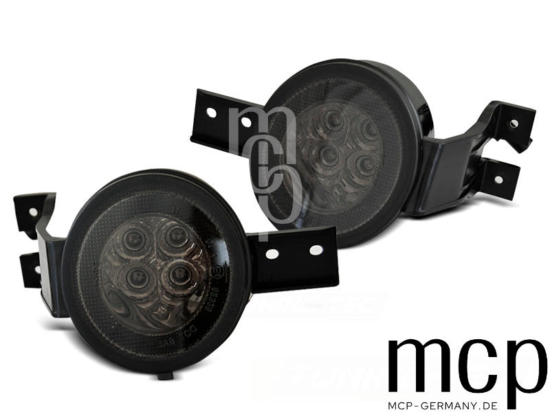 LED Frontblinker Set mit Standlicht für MINI Cooper R50 R53 R52 (2001 bis 2006) in Smoke