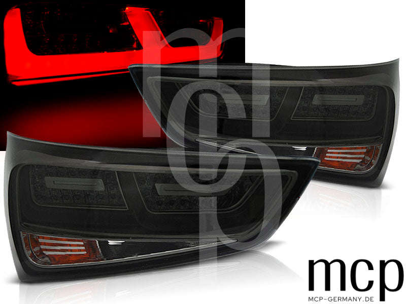 LED Rückleuchten Set für Audi A1 8X 3-Türer und Sportback (2010-2014) in Smoke