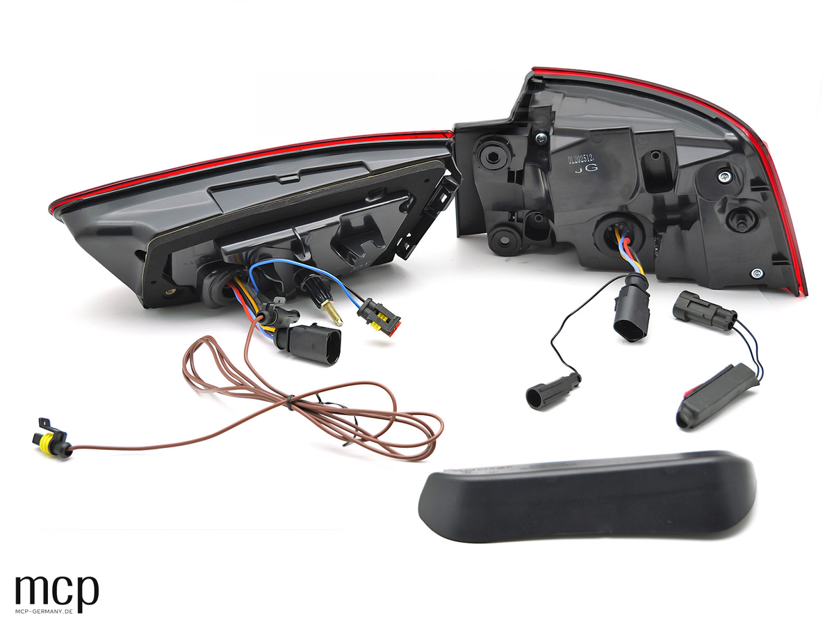 Voll LED Rückleuchten Set für Audi A6 C7 Limousine (2011 bis 2014) mit dynamischem Blinker – Ansicht 5