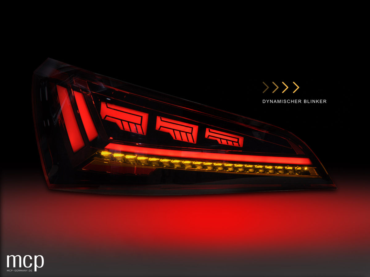 LED Rückleuchten Set für Audi Q5 8R (2008 bis 2012) mit dynamischem Blinker – Ansicht 2