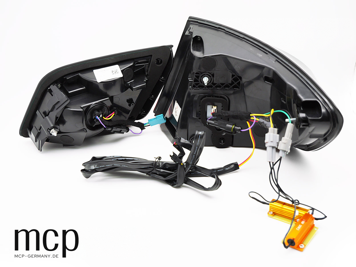 LDBMK6 BMW F10 Smoke – Rückseite, Stecker und Widerstände