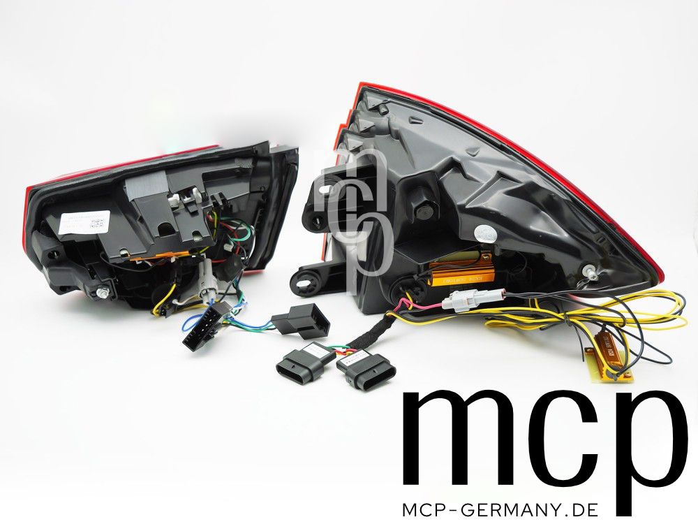 BMW 3er F30 F35 LED Lightbar Rückleuchten Set Rot Dynamischer Blinker 2011–2019