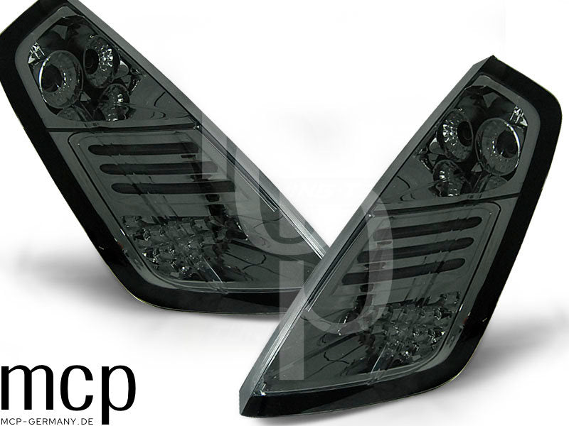LED Rückleuchten Set für Fiat Grande Punto Typ 199 (09/05 bis 10/09) in Smoke
