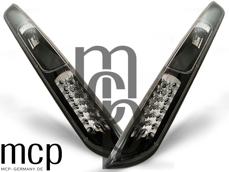 LED Rückleuchten Set für Ford Focus MK2 Schrägheck (09/2004 bis 2008) in Schwarz