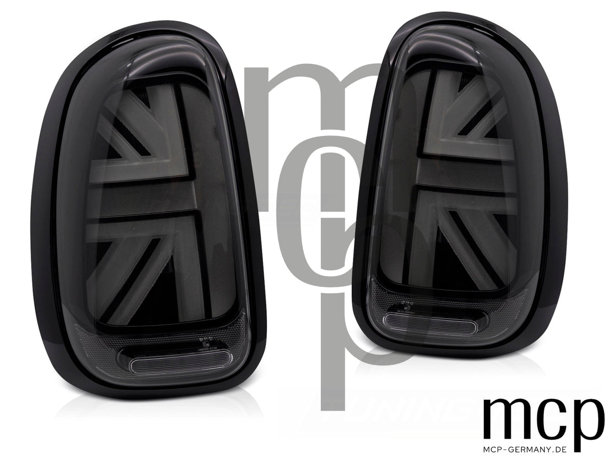 Voll LED Rückleuchten Set für MINI Cooper R60 Countryman (2010 bis 2016) in Smoke mit Dynamischem Blinker