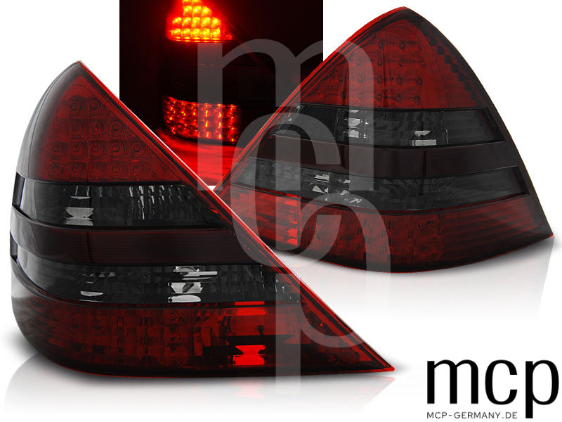 LED Rückleuchten Set für Mercedes-Benz SLK R170 (04/96 bis 04/04) in Rot/Smoke