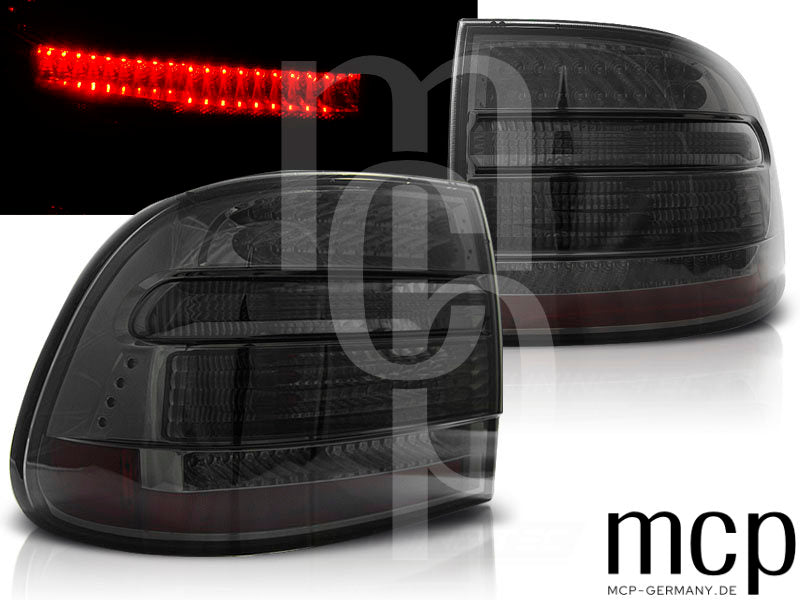 LED Rückleuchten Set für Porsche Cayenne 955 / 9PA (09/02 bis 02/07) in Smoke