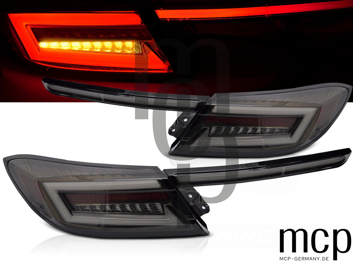 LED Lightbar Rückleuchten Set für Toyota GR86 (ab 2021) in Smoke mit Dynamischem Blinker