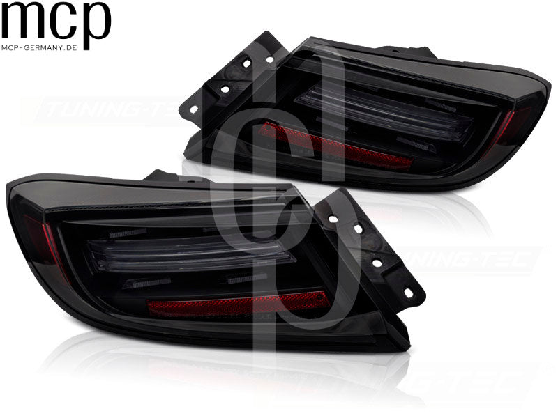 LED Lightbar Rückleuchten Set für Toyota GR86 (ab Modelljahr 2021) in Smoke mit Dynamischem Blinker